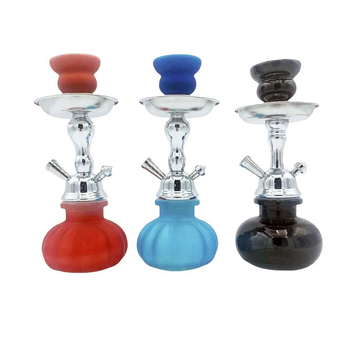 10" 2 Hose Colored Hookah