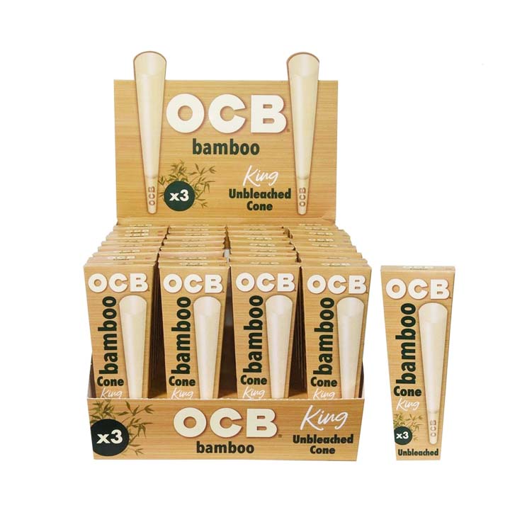 OCB Bamboo Cone King