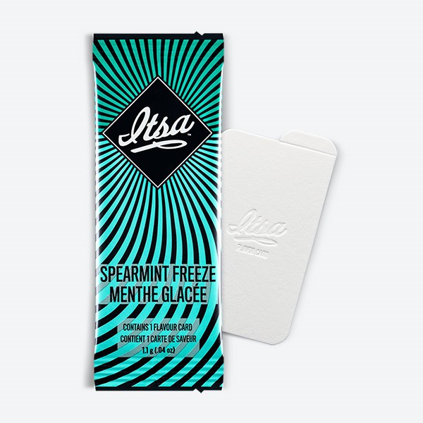 Itsa Flavour Card (Spearmint) 25 Flavour cards