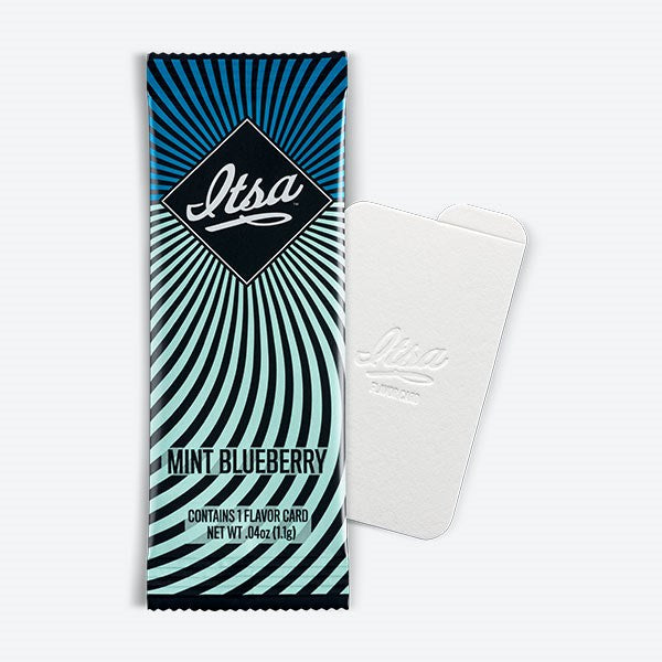 Itsa Flavour Card (Mint Blueberry) 25 Flavour cards