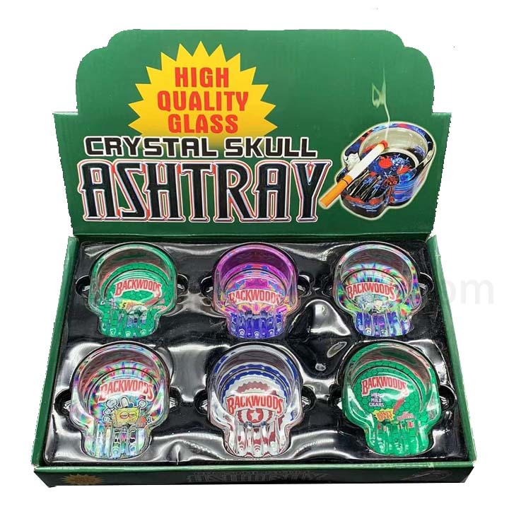 Skull backwoods ashtray