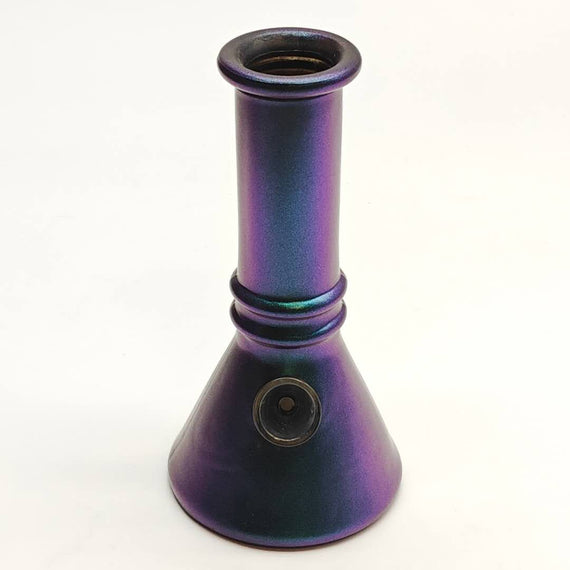 6" Iridescent Gradient Beaker Waterpipe 10Pcs/Box