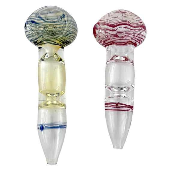 4" Glass Hand Pipe