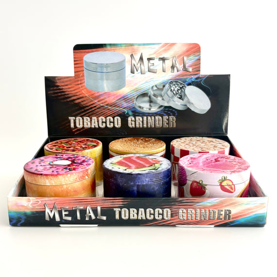 Food Design Grinder 63*44mm 4 Parts