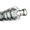 Fortune | 24" Electroplated Gatling Gun Glass Bong with Hardwood Stand