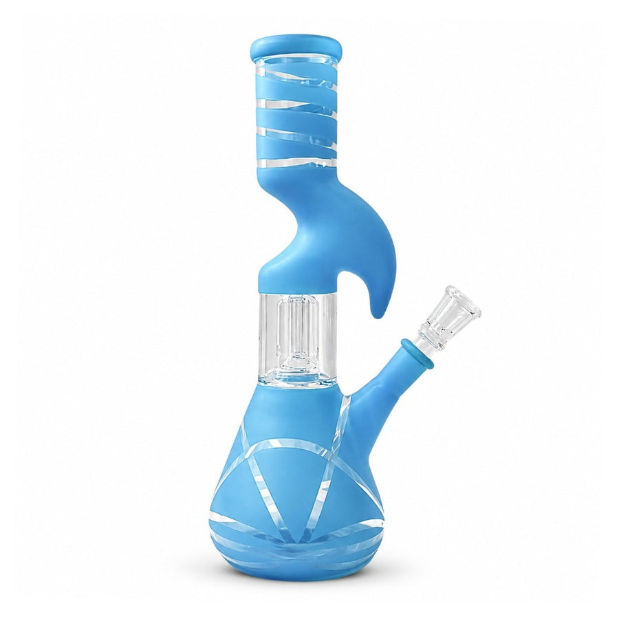 10" Splashguard Zong Glass Perc- 8 Assorted Colours