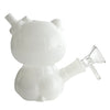 4-1/2" Kitty Design Glass Bong