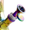 10"  5mm Electroplate Glass Bong- Assorted Colour