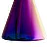 10"  5mm Electroplate Glass Bong- Assorted Colour