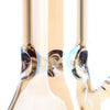Fortune | Electroplated 14" 7mm Pyramid Base Glass Beaker Bong - 4 Assorted Colours