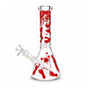 10" Blood Splatter Beaker Bong