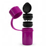 Portable Plastic Grinder Jar with Storage Container – 12PCS Display
