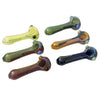 4-1/2 Multi-Color Spoon Glass Pipe