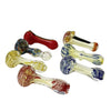StripeWave 3" Glass Pipe-Assorted Design& Colours