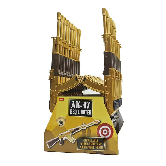 AK-47 GUN LIGHTER - 20CT DISPLAY