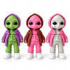 3D Hooded Alien Character Tobacco Grinder – 6PCS Display