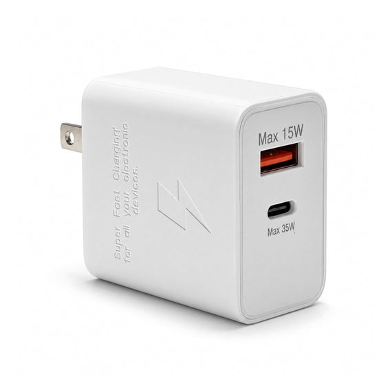 35W USB-C Fast Wall Charger - 10PCS