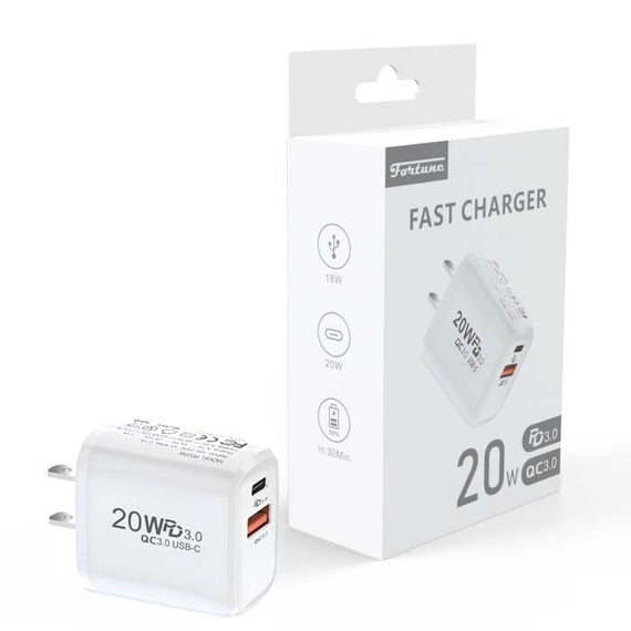 Forune USB A+C Fast Charger