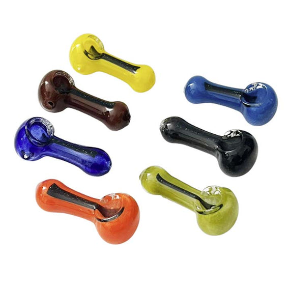 2-3/4" Tiny Capsules Glass Pipe-Assorted Colours