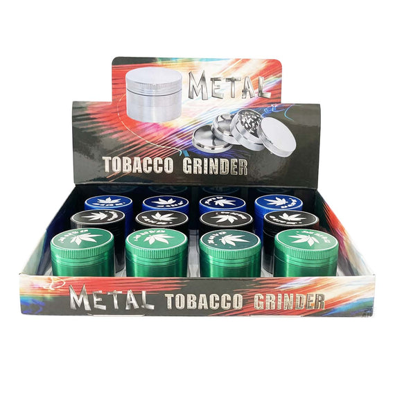 Dank Leaf Pocket Mill™ 40mm*38mm Zinc Grinder