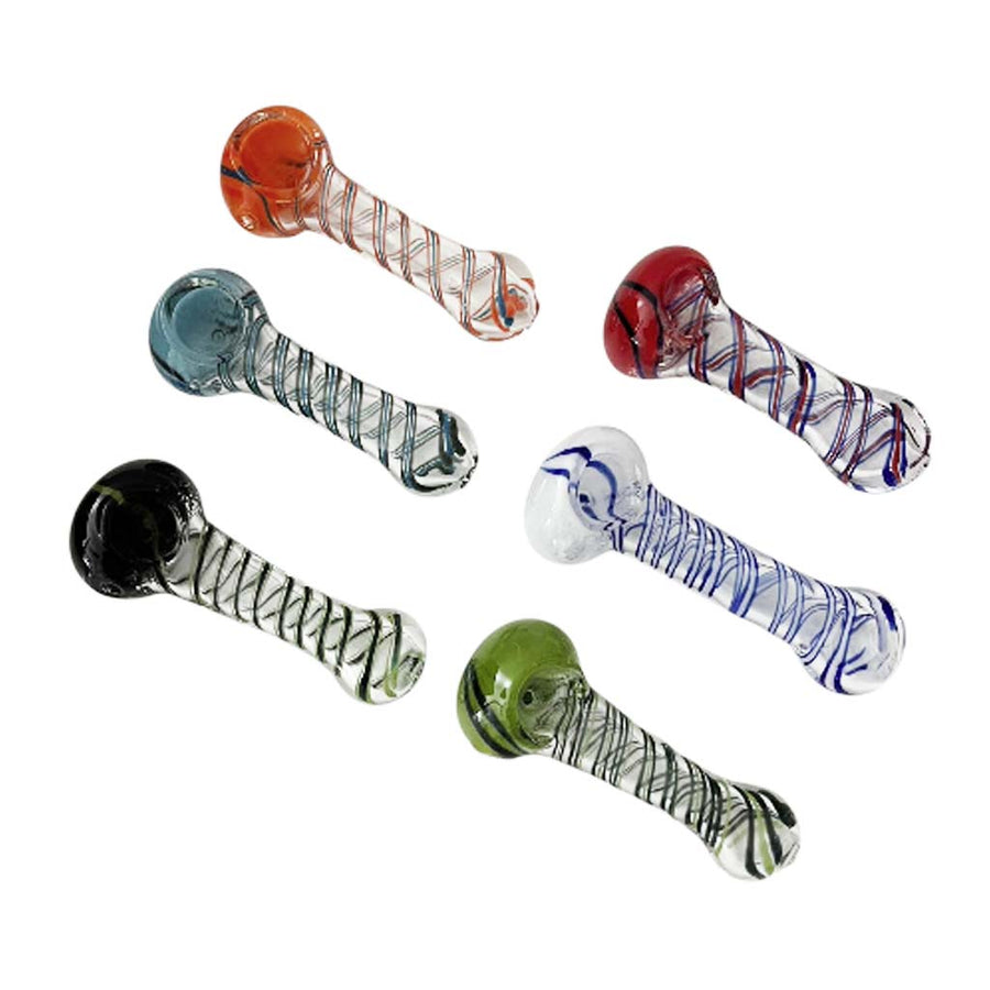 4-1/2" CoreLine Spoon Glass Pipe-Assorted