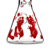 10" Blood Splatter Beaker Bong