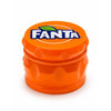 58mm x 45mm Beverage 4-Part Plastic Herb Grinder – 12PCS Display