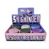 Cloud Clean 55mm – Residue-Free Aluminum Grinder Set -Assorted