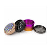 63mm 4-Piece Optical Illusion Metal Grinder – 6-Piece Display