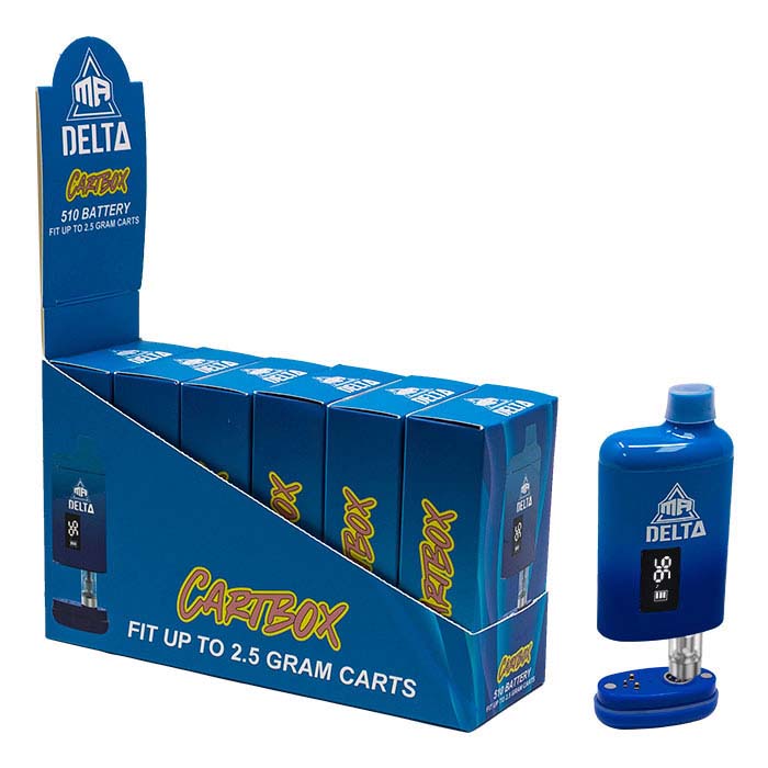 Mr. Delta 510 Thread Battery Cartbox-Blue  Super Supplys