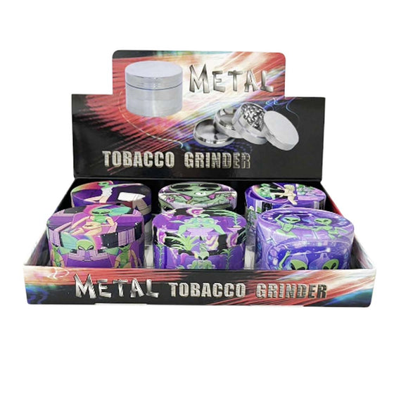 63mm*42mm Alien Lounge  Grinder -Assorted