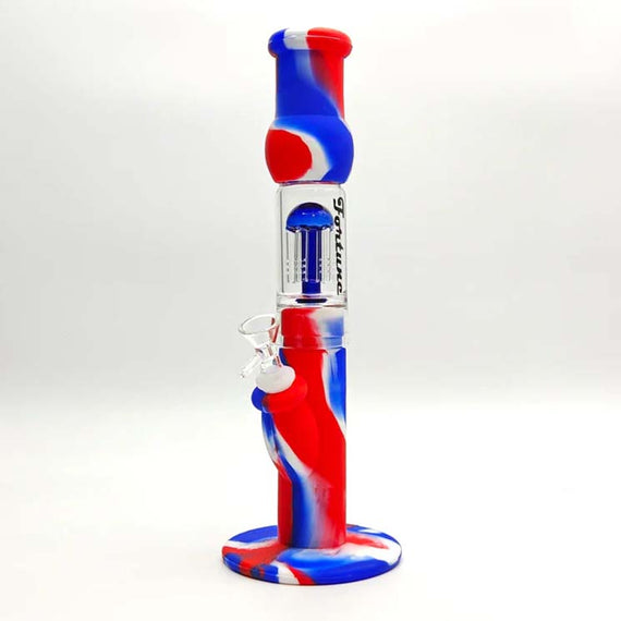 12.5" Silicone Tree Perc Waterpipe