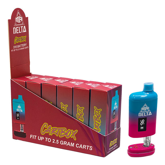Mr. Delta 510 Battery Cartbox Pink and Blue
