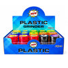 55mm Emoji Design 3-Part Plastic Grinder – 24 PCS Display