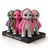 3D Hooded Alien Character Tobacco Grinder – 6PCS Display
