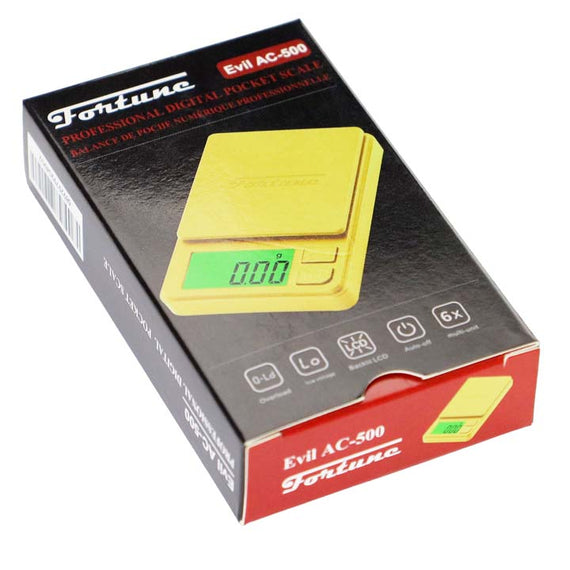 Fortune Evil AC-500 Professional Digital Pocket Scale 500g*0.01