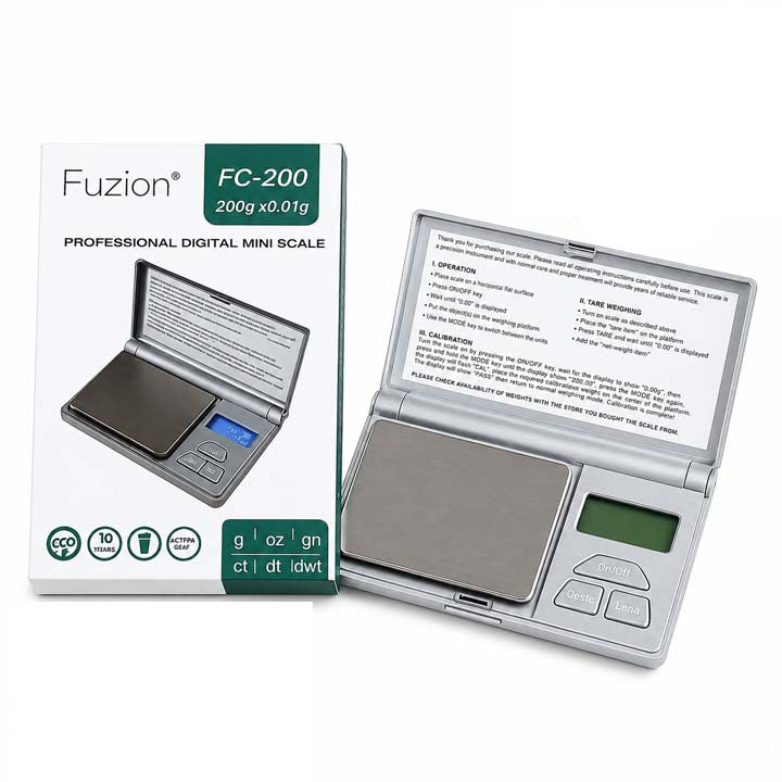 Fuzion FC-200 Professional Digital Mini Scale 200*0.01g