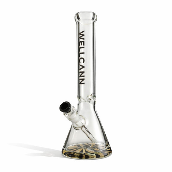 WELLCANN | 15" Heavy Duty Thick Base Beaker Black