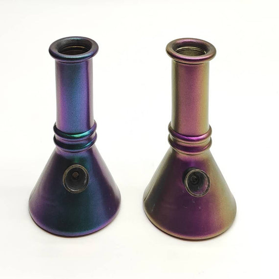 6" Iridescent Gradient Beaker Waterpipe 10Pcs/Box