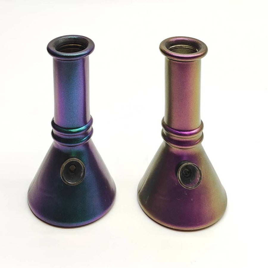 6" Iridescent Gradient Beaker Waterpipe 10Pcs/Box