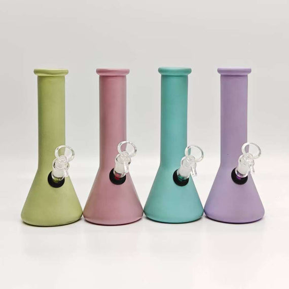 6" Macaron Beaker Waterpipe 10Pcs/Box