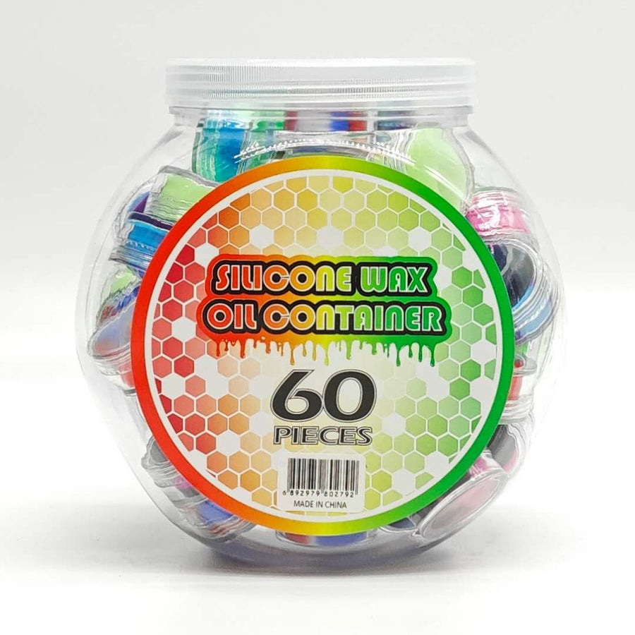10ml Silicone Wax Container Jar of 60