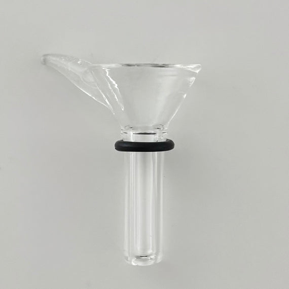 1" Glass Stem Part with Handle