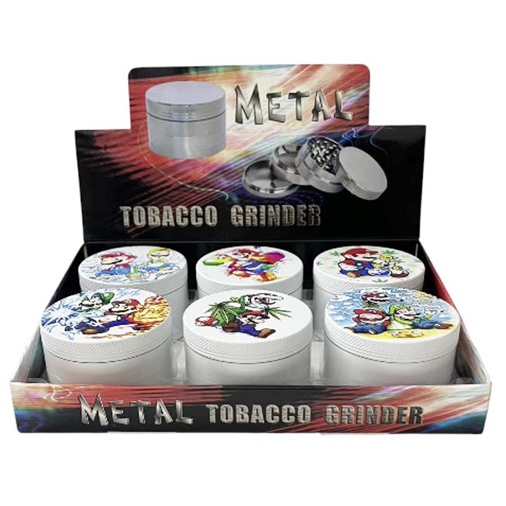 63*42mm ToonCloud Zinc Grinder-6 Assorted Design
