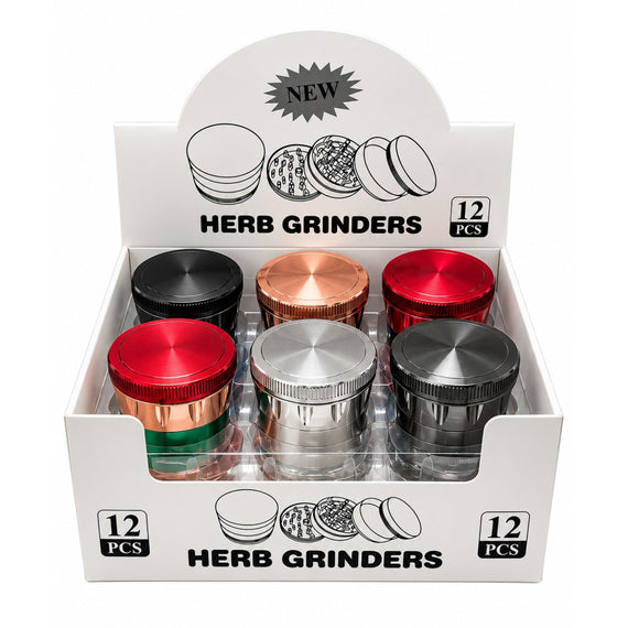 50mm 4-Piece Multi-Tone Metal Grinder