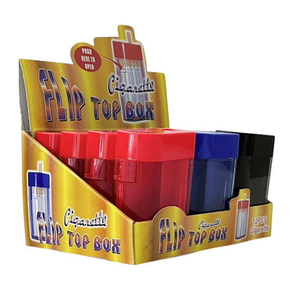 Semi-automatic Opening Cigerette Case-12 Pcs/Display