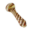 4-1/2" Fusion Spin Spoon Glass Pipe