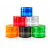63mm Rainbow Flower 4-Part Plastic Grinder – 12 PCS Display