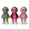 3D Hooded Alien Character Tobacco Grinder – 6PCS Display