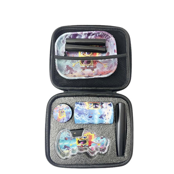 Burnout Sponge Bundle Set w/ LED Ashtray